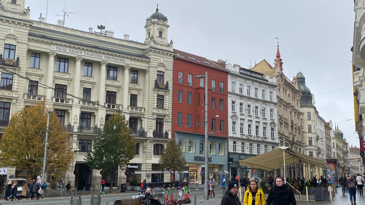 Ogled Brna, staro mestno jedro